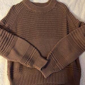 Brown Knit Sweater